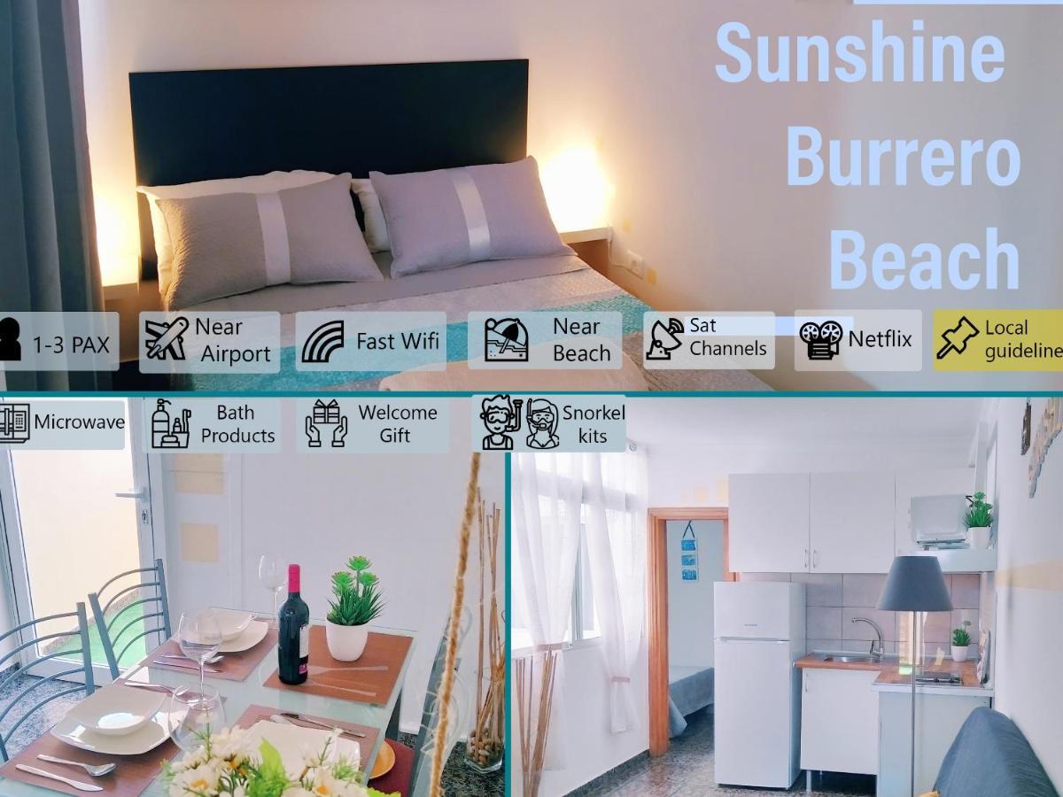 Burrero Beach Stay - Sunshine El Burrero Extérieur photo